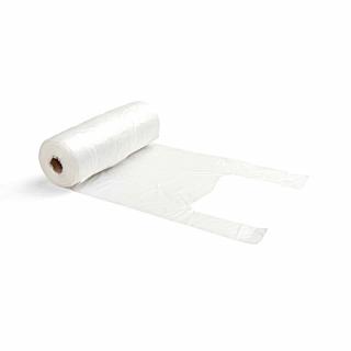 Reklamówki foliowe zrywki rolka t-shirt 5 kg 160 sztuk 22/42 8 mic