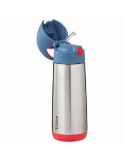 Butelka bidon termiczny ze słomką b.box 500ml Blue Blaze