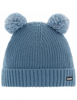 Czapka dziecięca z pomponami Eisbar PONTI POMPON KIDS 234 Light Blue