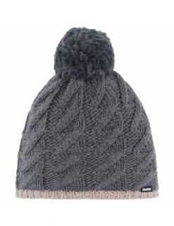 Czapka Eisbar ASTERIA POMPON KIDS 733 Anthracite