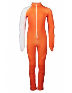 Guma narciarska kombinezon POC Skin GS JR Zink Orange/Hydrogen White