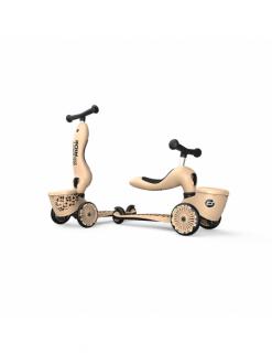 Hulajnoga i jeździk ScootRide Highwaykick1 Lifestyle 2w1 Leopard + pasek do noszenia GRATIS