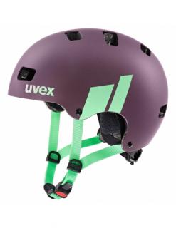 Kask dziecięcy Uvex Kid 3 CC Plum-Mint Mat