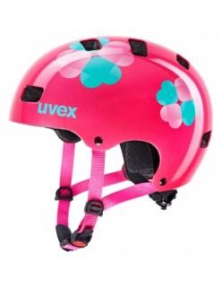 Kask dziecięcy Uvex Kid 3 Pink Flower