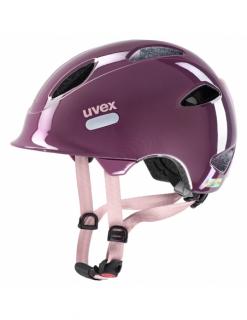 Kask dziecięcy Uvex Oyo Plum-Dust Rose