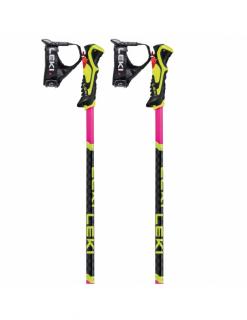 Kije narciarskie slalomowe Leki WCR Lite SL 3D Pink (Trigger 3D)