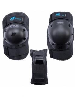 Ochraniacze damskie (na kolana, łokcie, nadgarstki) K2 Prime Women Black/Blue