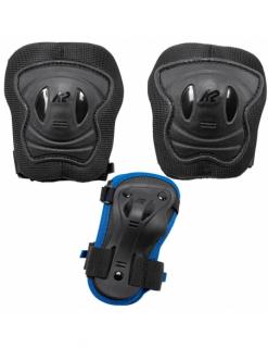 Ochraniacze dziecięce (na kolana, łokcie, nadgarstki) K2 Raider Pro Black/Blue