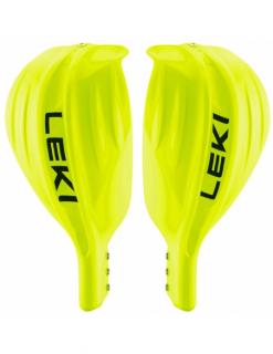 Ochraniacze-gardy na kije narciarskie Leki Gate Guard Closed Cobra Neon Yellow