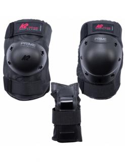 Ochraniacze męskie (na kolana, łokcie, nadgarstki) K2 Prime Men Black/Red