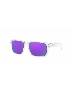 Okulary przeciwsłoneczne dla dzieci Oakley Holbrook XS Polished Clear/Prizm Violet