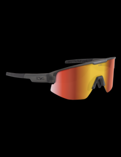 Okulary przeciwsłoneczne TSG Loam Smoke Grey Clear/Red Chrome