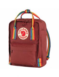 Plecak Fjallraven Kanken Rainbow Mini Ox Red - Rainbow Pattern