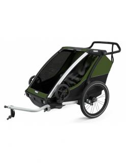 Przyczepka sportowo-rowerowa Thule Chariot Cab 2 Cypress Green (2-osobowa)