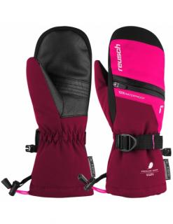 Rękawice narciarskie Reusch Lando R-TEX® XT Junior Mitten (jednopalczaste) Cerise/Pink Glo