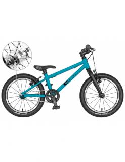 Rower dziecięcy Kubikes 16L AUTO Turquoise turkusowy (z automatyczną przerzutką)