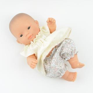 Ubranko Baby Miniland tunika, spodenki blada łączka Ubranko Baby Miniland tunika, spodenki blada łączka