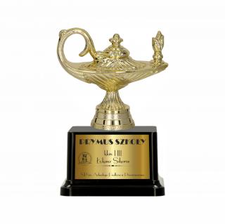 Statuetka EDUKACJA lampa kaganek wiedzy F245