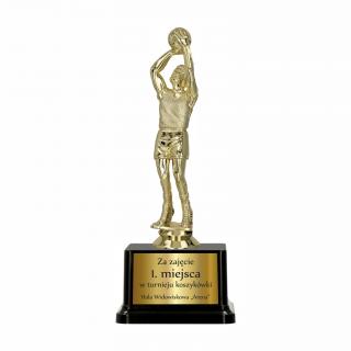 Statuetka plastikowa KOSZYKÓWKA MĘŻCZYZN F01