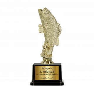 Statuetka plastikowa WĘDKARSTWO - RYBA F51