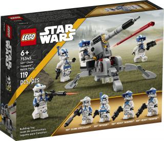 LEGO Star Wars 75345 Zestaw bitewny – żołnierze-klony z 501. legionu - ŁÓDŹ