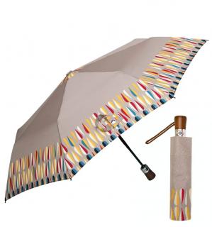 Parasol damski pełny automat - kolor dominujący: beż