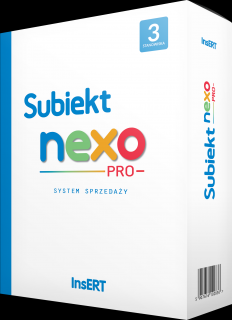 Subiekt nexo PRO (system wspomagania sprzedaży) Licencja na 3 stanowiska