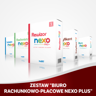 Zestaw Biuro rachunkowo-płacowe nexo PRO plus *