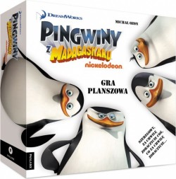 Pingwiny z Madagaskaru gra planszowa