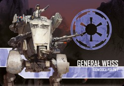 Star Wars: Imperium Atakuje:Generał Weiss, Dowódca polowy – zestaw przeciwnika