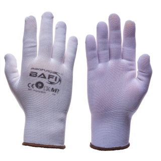 Rękawice robocze nylonowe niepylące BAFI