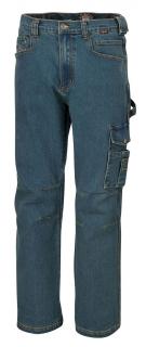 Spodnie robocze dżinsowe, jeans BETA 7525