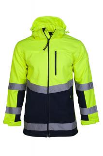 Wodoodporna kurtka ostrzegawcza softshell SNOW HAWK