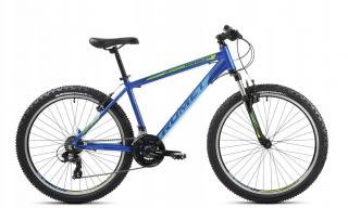 Romet RAMBLER R6.1 26" 2024 ciemno niebiesko limonkowy