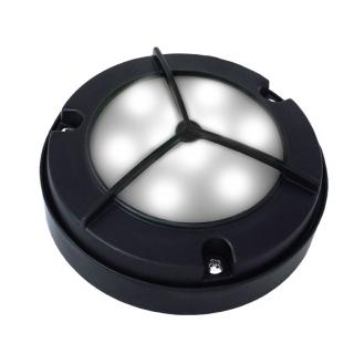 Oprawa elewacyjna LED-12 1,5W lampa fasadowa natynkowa Oprawa LED-12 fasadowa czarna/światło białe