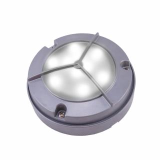 Oprawa elewacyjna LED-12 1,5W lampa fasadowa natynkowa Oprawa LED-12 fasadowa szara/światło białe