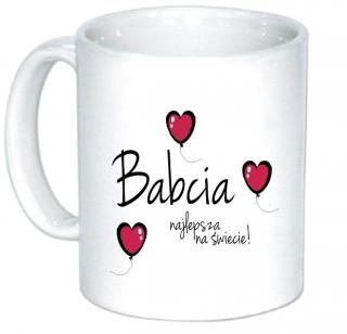 Kubek podziękowanie ślub BABCI imiona data BABCIA