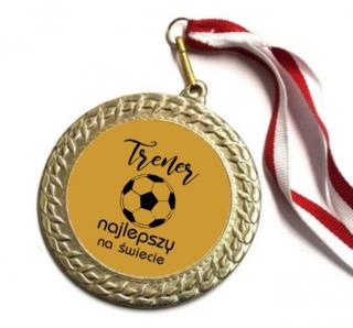 Medal Trenera Nauczyciela Grawer Trener piłka nożna