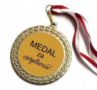 Medal za Cierpliwość z Szarfą – Wyjątkowy Upominek na Każdą Okazję