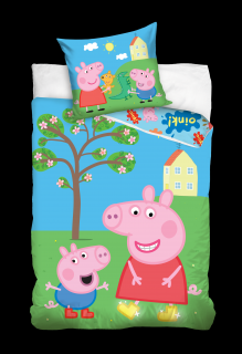 Peppa Pig komplet pościeli 140x200+ 70x80 PP192021-PP PP192021-PP