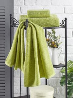 Ręcznik bawełniany frotte EFOR/3162/green 40x60