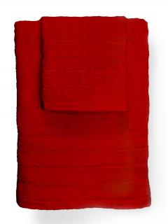 Ręcznik D Bawełna 100% Zefir Czerwień (W) 50x90