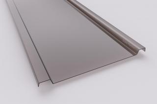 SUNTUF® EZ-GLAZE płyta poliwęglanowa 688x4500 mm 3 mm grafitowy