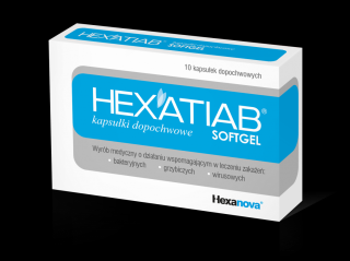 Hexatiab® Softgel kapsułki dopochwowe 10 sztuk