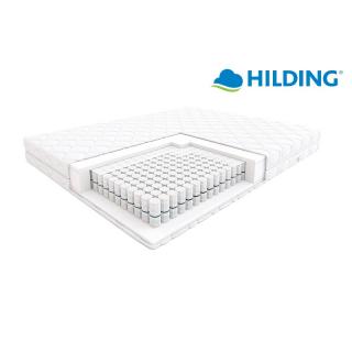 HILDING STEP - materac kieszeniowy, sprężynowy, Rozmiar - 140x200, Twardość - H3, Pokrowiec - Silver WYPRZEDAŻ, WYSYŁKA GRATIS, 603-671-572