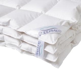 Kołdra puchowa SleepMed 100% puchu gęsiego, Rozmiar - 140x200 WYPRZEDAŻ, WYSYŁKA GRATIS, 603-671-572