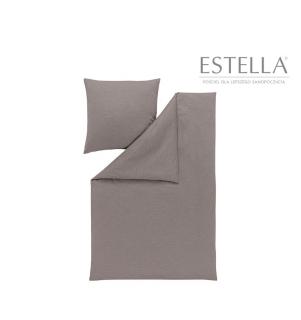 Pościel Estella Jersey Mako TAKOMA 6873, Kolor - grau, Rozmiar - 135/200+70/80 WYPRZEDAŻ, WYSYŁKA GRATIS, 603-671-572