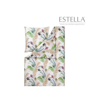 Pościel Estella makosatyna FEATHER 4772, Kolor - multicolor, Rozmiar - 155/200+2x70/80 WYPRZEDAŻ, WYSYŁKA GRATIS, 603-671-572