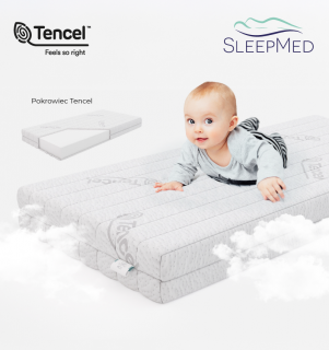 SLEEPMED KIDS - materac dziecięcy, piankowy, Rozmiar - 60x120 WYPRZEDAŻ, WYSYŁKA GRATIS, 603-671-572