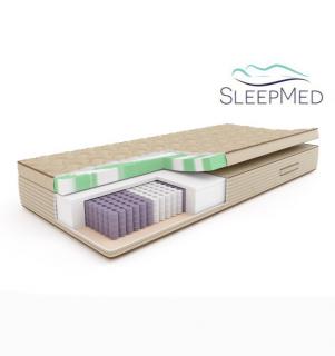 SLEEPMED NATURA HYBRID PLUS - materac naturalny, hybrydowy, Rozmiar - 90x200 WYPRZEDAŻ, WYSYŁKA GRATIS, 603-671-572